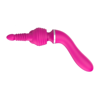 Estimulador de Clitóris Recarregável Multi-Head Vibratores do Ponto G Vagina vibrando Para Mulheres Sexo Amor