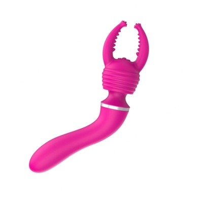 Estimulador de Clitóris Recarregável Multi-Head Vibratores do Ponto G Vagina vibrando Para Mulheres Sexo Amor