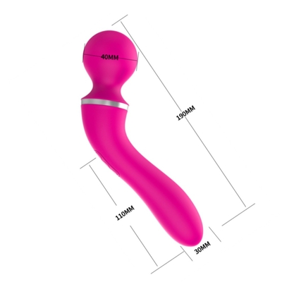 Estimulador de Clitóris Recarregável Multi-Head Vibratores do Ponto G Vagina vibrando Para Mulheres Sexo Amor