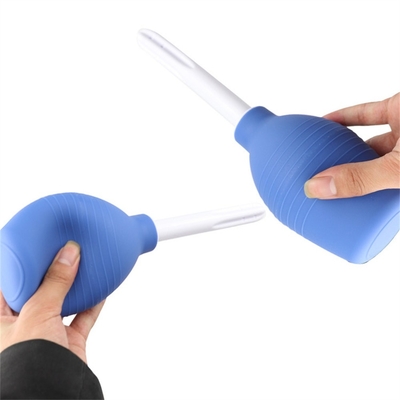 Large Rectal Seringa Fluxo Anal Duche Silicone Enema Colon Limpeza Homem Limpeza Anal