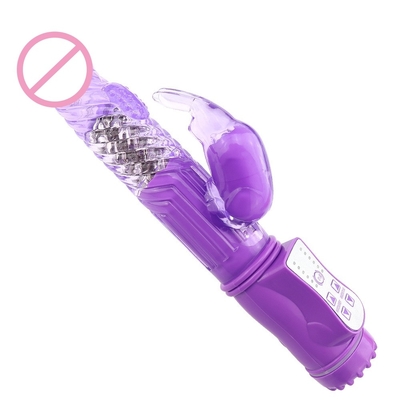 Vibrator de coelho giratório Dildos gigantes vibrantes Brinquedos sexuais Dildos para mulheres
