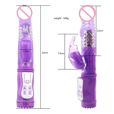 Vibrator de coelho giratório Dildos gigantes vibrantes Brinquedos sexuais Dildos para mulheres
