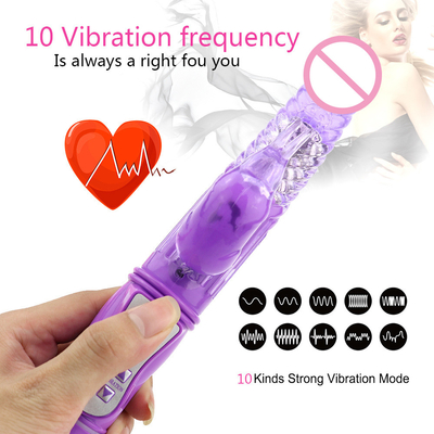 Vibrator de coelho giratório Dildos gigantes vibrantes Brinquedos sexuais Dildos para mulheres