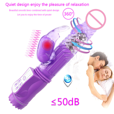 Vibrator de coelho giratório Dildos gigantes vibrantes Brinquedos sexuais Dildos para mulheres
