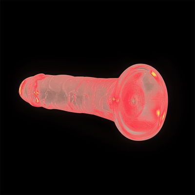 Venda Quente Grande Tamanho Plástico Barato e Colorido Dildo TPE Realista Penis Artificial Grande Para Mulheres Penis de Brinquedo Sexual Para Mulheres