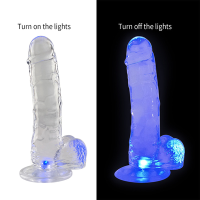 Venda Quente Grande Tamanho Plástico Barato e Colorido Dildo TPE Realista Penis Artificial Grande Para Mulheres Penis de Brinquedo Sexual Para Mulheres