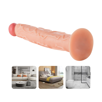 Dildos realistas com vaso de sucção