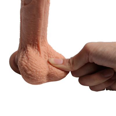 Pênis artificial grande de silicone líquido para mulher do sexo