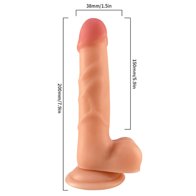 Dildos para adultos de borracha artificial para homens