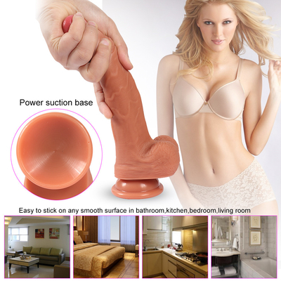 Masturbador Feminino de Alta Qualidade Brinquedo Sexual Dildo Realista Para Mulheres