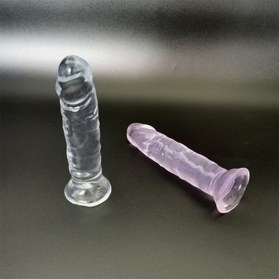 Gelatina Pequeno Dildo Sucção Feminina Masturbação Realista Pênis Ponto G Orgasmo Anal Plug Brinquedos Sexuais Para Mulheres Produtos Adultos