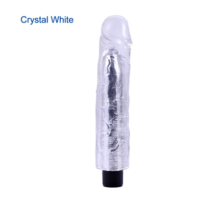 Melhor Venda Joguete Sexual Feminino Realista Vibrator Dildo Estimulação do Pênis Vibrator Dildo para Galinha 22,5cm