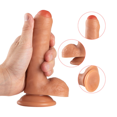 Fábrica por atacado Brinquedos sexuais de borracha de silicone líquido de alta qualidade para mulheres Vibrator Pussy Dildo Pênis de borracha artificial