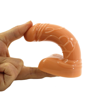 Mini Dimensão Realista 11cm Dildos Anais com Vaso de Sucção Vagina Dildos de Silicone Amostra Grátis Produto Sexo Dildos Machos