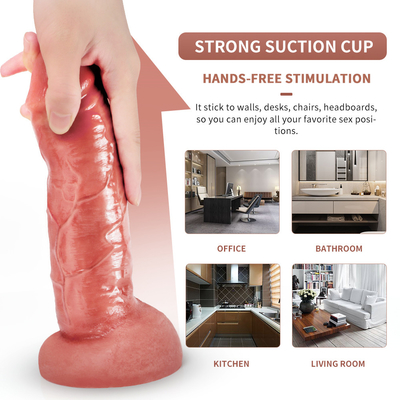 Recarregável Pene de Silicona Grandes Realista Vibrador Consoladores Para Muj Juguetes Sexuais Para Mulheres Adultas