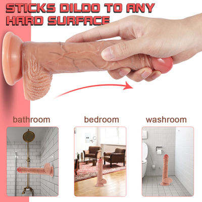 Dildo Vibrator Brinquedo Sexual Para Mulheres Grande Realista Dong Realista Dildo Para Mulheres