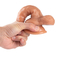 Brinquedo de sexo para adultos de camada dupla de 8,07 polegadas. Pênis de carne.