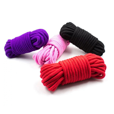 Aluguel de algodão Fios de corda Bondage brinquedos de escravos China corda Bondage gay arneses Cintos correia retenções Fetish corda 5M