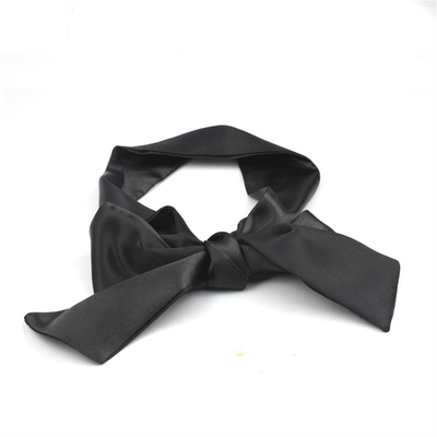 BDSM Bondage Restraint Sex Game Super Ribbon Satin Eye Mask Adultas Mulheres Cegadas Ribbon Reversível Bondage