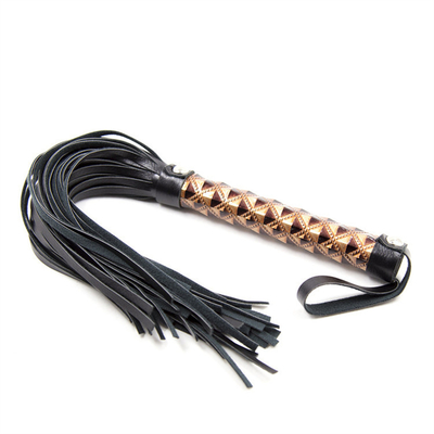 Flogger Bondage Rivet Leather Horse Whip Erotic Fetish Restrições Batendo Rainha Whip