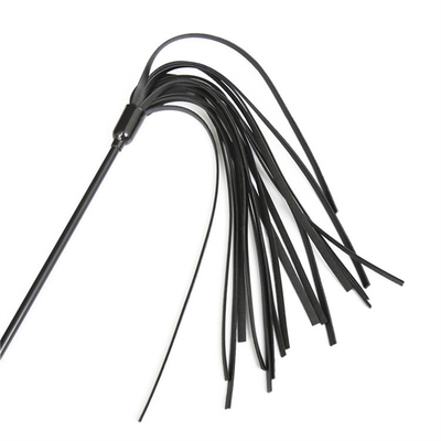 Bondage PU de couro Tickler Whip Paddle Flogger Adultos Sex Role Play Leather Whip