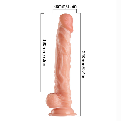 Poderoso produto sexual vibratório e rotativo Pene Di Gomma
