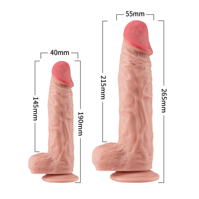 Venda Quente 20 cm Pênis de PVC Artificial para Mulheres Masturbação com Copo de Sucção Forte Realista Gigante Negro Dildo Brinquedo Sexual