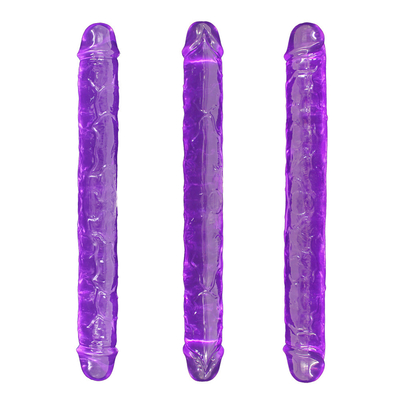 Xese Best Selling Huge Double Heads TPE Médico de Alta Qualidade Brinquedos Sexuais Lésbicas Dildos Realistas Grandes Para Mulheres