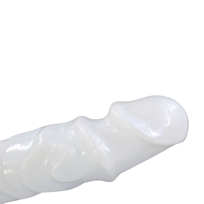 Mini Soft TPE Realistic Clear Jelly Crystal Dildo Para Mulheres Translúcido Pênis Penis Adultos Brinquedos Sexuais
