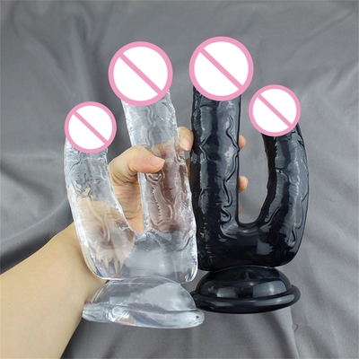 Novo Produto Brinquedos Sexuais Adultos Cogumelos Dildos de Cabeça Dupla Para Mulheres