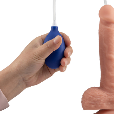 USB Recarregável Masturbador Feminino Brinquedo de Sexo Simulação de Spray de Água Tyrants Muscular Real Dildos Vibrator Dildos