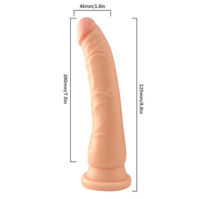 Loja de sexo para adultos Grátis Feminino Borracha de silicone Dildo suave realista Pênis Feminino Masturbador Penis brinquedo para Mulher Mulheres