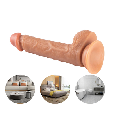 Big Soft Long Hard Flexível Dildo Silicone Silicone enorme realista empurrando Dildos desejo manual Dildos