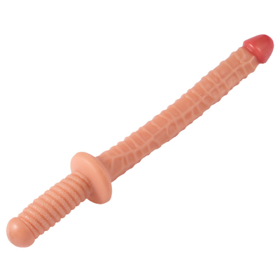 Enormes brinquedos realistas para adultos Dildos para mulheres Mulheres suaves flexíveis Realistas Marrom com atacado