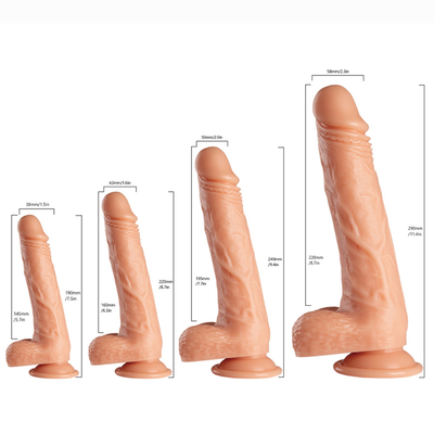 8.5 polegadas grande dildos duplo líquido silicone material realista dildos masturbação dildos brinquedos sexuais para mulheres