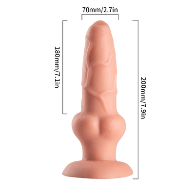 Forma especial simulação criativa dildos produtos sexuais femininos dildos monstros animal modelagem