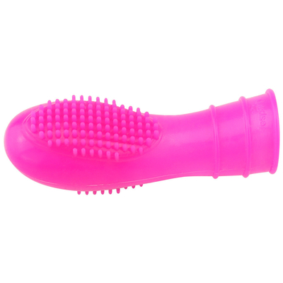 Anel de manga de dedo de silicone médico com anel de pênis e brinquedos sexuais