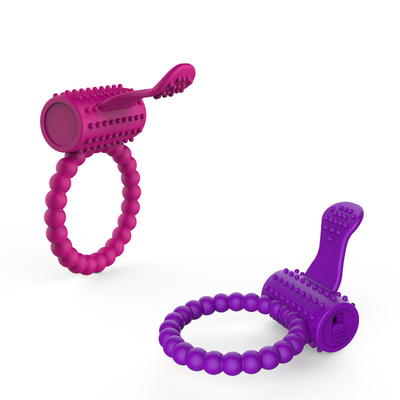 Produtos Sexuais de Alta Qualidade Anéis do Pênis Homem Confortáveis com Vibrator para Homens