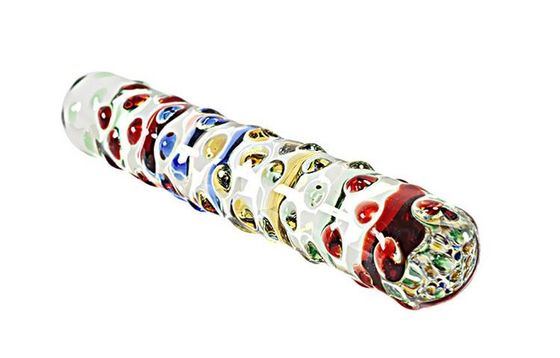 Plug anal Pyrex colorido