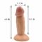 Brinquedos adultos do sexo do pênis de glande do silicone de Mini Dildo Sex Toy Realistic para a fêmea
