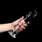 Jelly Dildo realística para novatos galo flexível do pênis de 7 vibradores de cristal do G-ponto da polegada com o copo da sução para o jogo livre da mão
