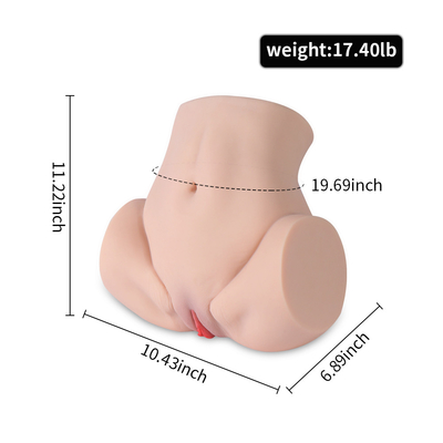 O sexo &quot;sexy&quot; da masturbação 3D brinca a boneca macia do sexo do TPE da extremidade gorda grande do burro realística
