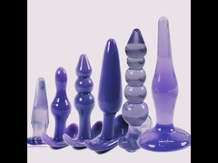 Plugue anal, plugue anal, 6 peças para homens e mulheres, contas anais, brinquedos estimuladores de próstata, brinquedos anais, brinquedos sexuais anais, conjunto de plugues de silicone, plugues anais, brinquedos sexuais, brinquedos adultos, brinquedos pa